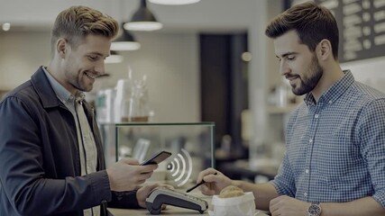 Advanced digital payment solutions utilizing NFC technology for seamless transactions in retail environments with enhanced security and user engagement - Powered by Adobe