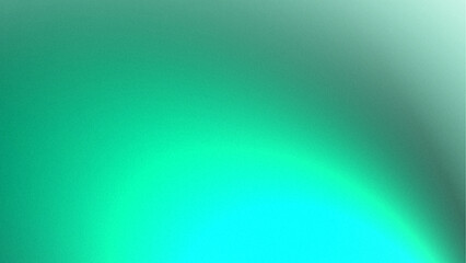 Bright Teal and Turquoise Gradient Abstract Background with Soft Light Curve graphic design