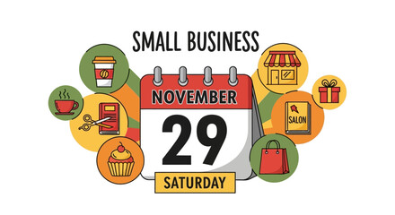 Celebrate Small Business Saturday on November 29th with local shops, restaurants, and salons offering unique gifts and services to support your community this holiday season