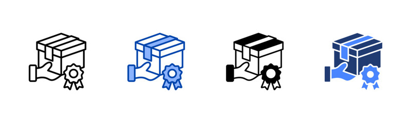 Brand Loyalty icon set multiple style collection