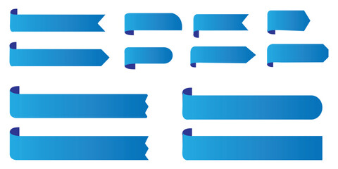 Fototapeta premium label banners web page new tag badges icons red sticker signs corner label banners ribbons product