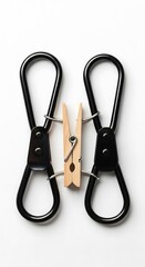 Clothespins - A Study in Contrast and Functionality.