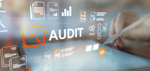Business Audit and Financial Process Analysis on Digital Dashboard.