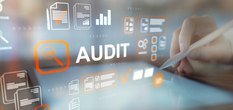 Business Audit and Financial Process Analysis on Digital Dashboard. - Powered by Adobe