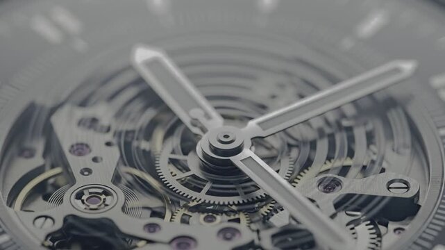 Precision mechanical horology showcasing advanced gears, escapement technology, and craftsmanship in luxury timekeeping design and performance