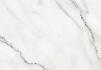 Obraz premium White marble stone texture with soft veins, elegant smooth background (
