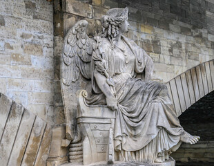 'La Victoire maritime', Pont des Invalides, Paris, France