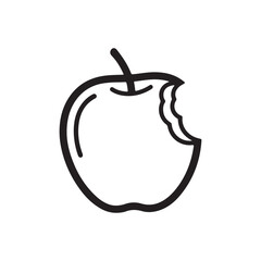 Platypus outline vector flat illustration