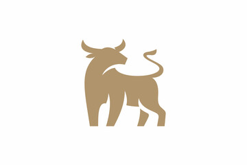Elegant Cow Logo