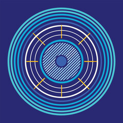 Geometric Radar Target Design