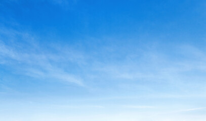 blue sky with white clouds