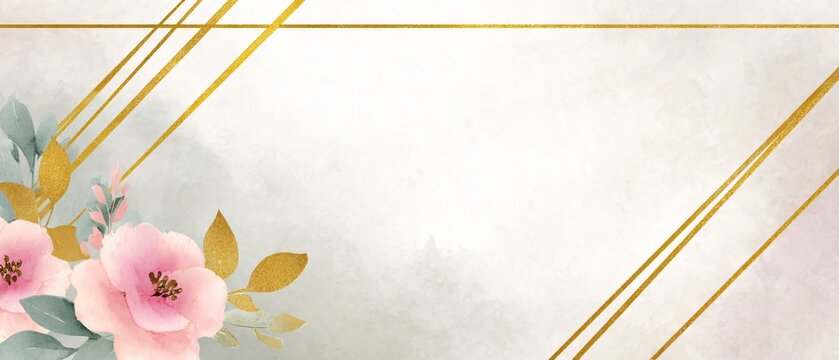 Floral design inspiration digital artwork graphic nature elegant background soft colors artistic viewpoint - Powered by Adobe