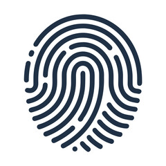 Stunning Minimal Fingerprint Bold Identificat High-Quality Stock Image
