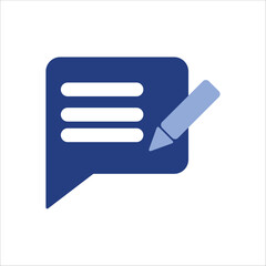 feedback icons. simple colored vector