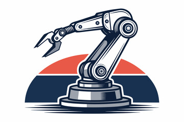 Stylized Robotic Claw Bold Industrial Des Premium Digital Asset Perfect for Editorial Content
