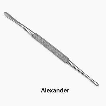 Alexander Periosteotome Surgical Instrument Isolated on White Background &ndash; Stainless Steel Medical Tool