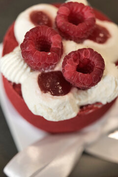 g&acirc;teau aux framboises