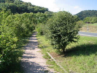 Wanderweg an den Drei Gleichen