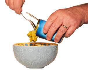 Canned food. A genius solution to preserve food and reduce costs for customers