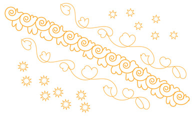 vector illustration of an abstract background