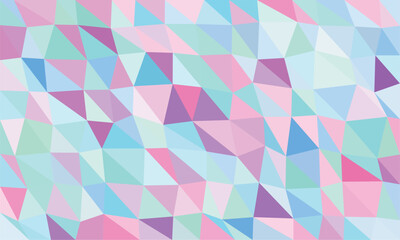 Obraz premium Pastel Triangle Background with Geometric Shapes and Modern Design Style