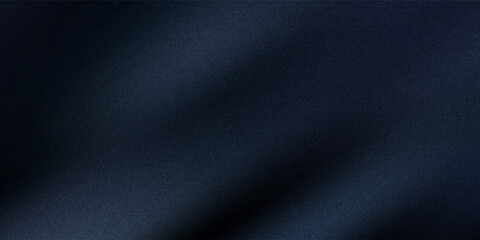 Black dark gray blue abstract elegant background. Drapery. Curtain. Fabric material. Soft folds. Wave stripe line. Gradient. Empty space. Design. Template.