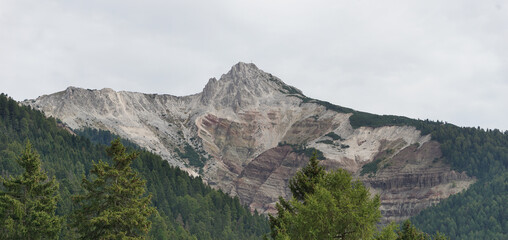 Das Weißhorn bei Aldein in Südtirol