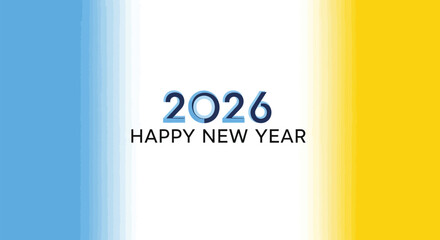 Celebrate 2026 with a vibrant Happy New Year greeting