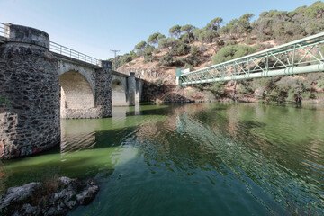 Fototapeta premium swamp or reservoir to generate electricity