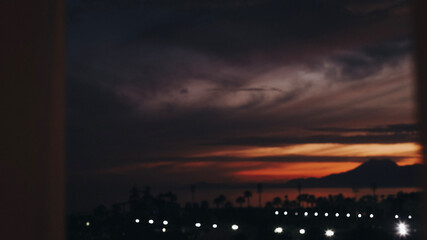 beach holiday, sunset at the sea, sea, beach