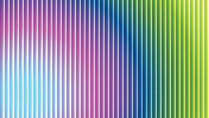 Vibrant vertical stripe pattern with gradient of blue and green