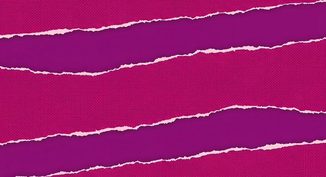 Dynamic magenta and purple textured background with horizontal torn paper effect revealing deeper tones abstract artistic presentation