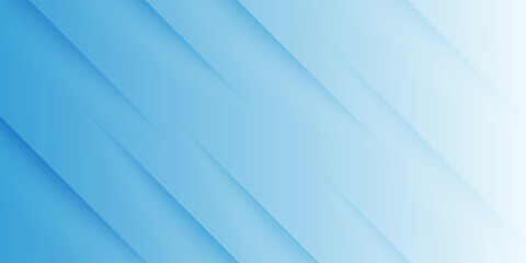 Blue Abstract Background with Diagonal Lines and Soft Gradient Design. Suit for banner, web, brochure, pamflet and presentation