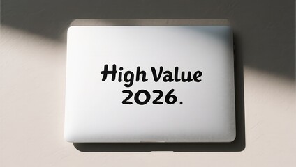 Modern Laptop with Inspirational Quote and Future Focus for 2026