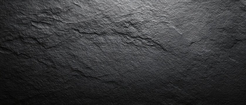 Dark slate texture with rough surface and gradient lighting