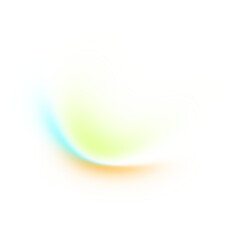 Blue Wave Gradient Shape