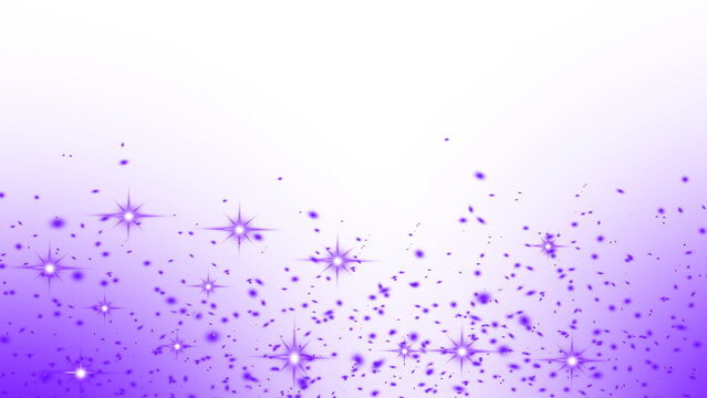 Radiant purple and blue sparkle effect abstract background design elements png