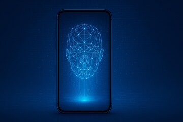 Futuristic Smartphone Security with Digital Face Recognition Technology