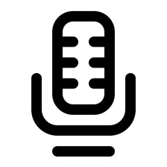 microphone icon for illustration