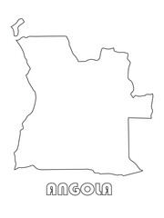 Angola Outline
