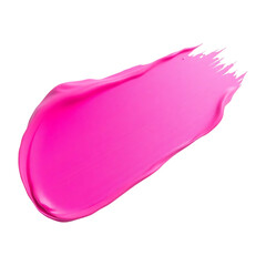 pink lipstick isolated on white