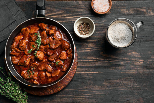 Beef Meat Stew with Beer