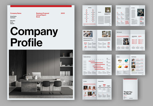Company Profile Layout