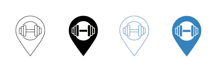 Find gym location fitness center workout dumbbell exercise training bodybuilding weightlifting near me now