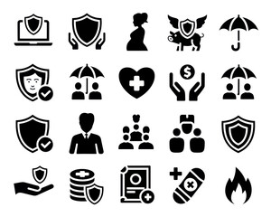 Insurance protection health safety financial life medical security care risk management policy coverage service