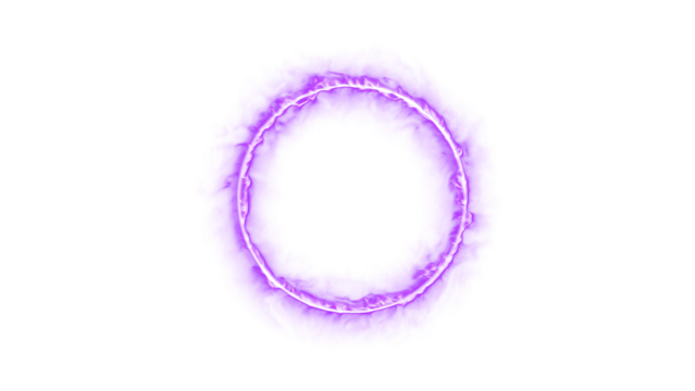 purple Mystic Energy Ring Abstract Background	