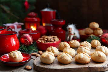 Traditional Homemade Bethmännchen - German Marzipan Almond Cookies