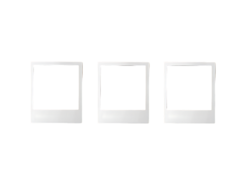 paper cards hanging rope isolated on transparent background