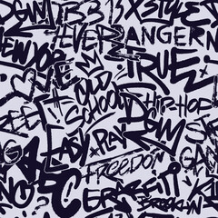 Urban art on texture