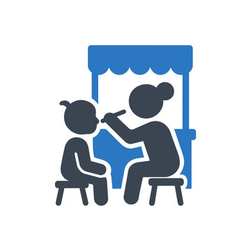 Face Painting Booth icon